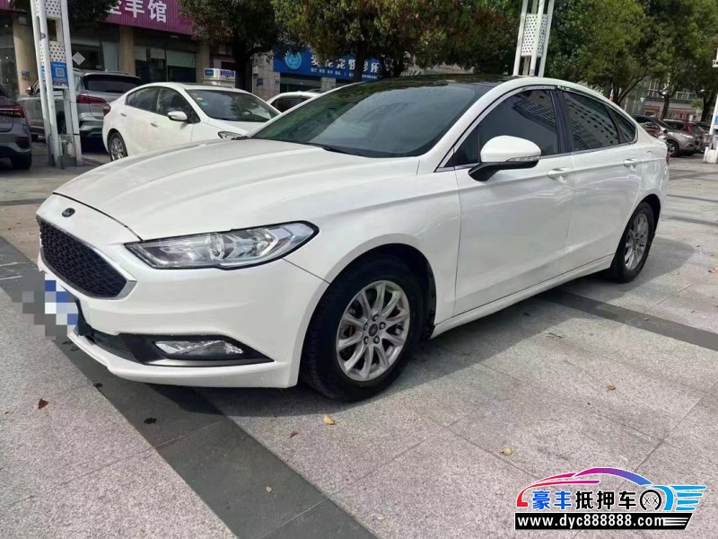 17年福特蒙迪欧轿车抵押车出售