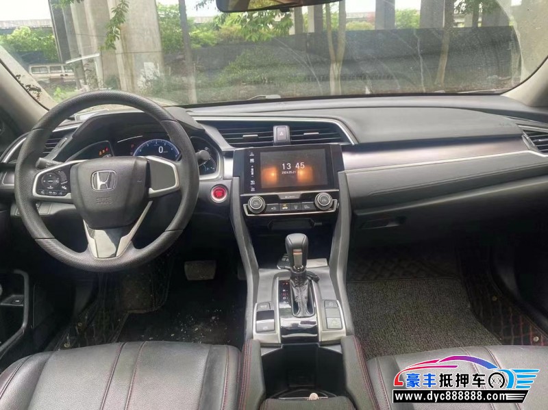 19年本田思域轿车抵押车出售