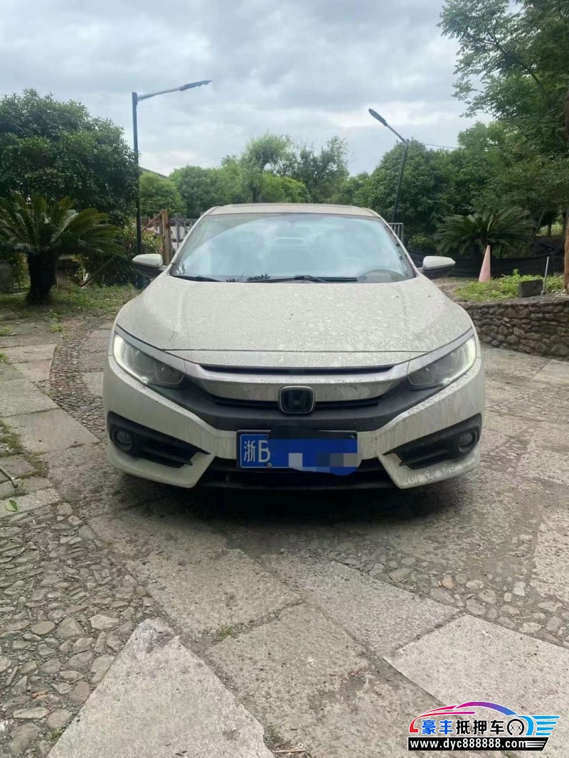19年本田思域轿车抵押车出售