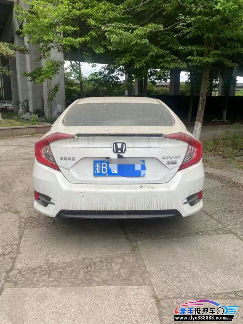 19年本田思域轿车抵押车出售