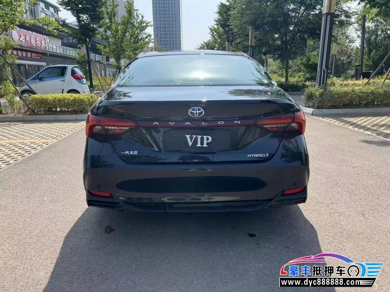 21年丰田亚洲龙轿车抵押车出售