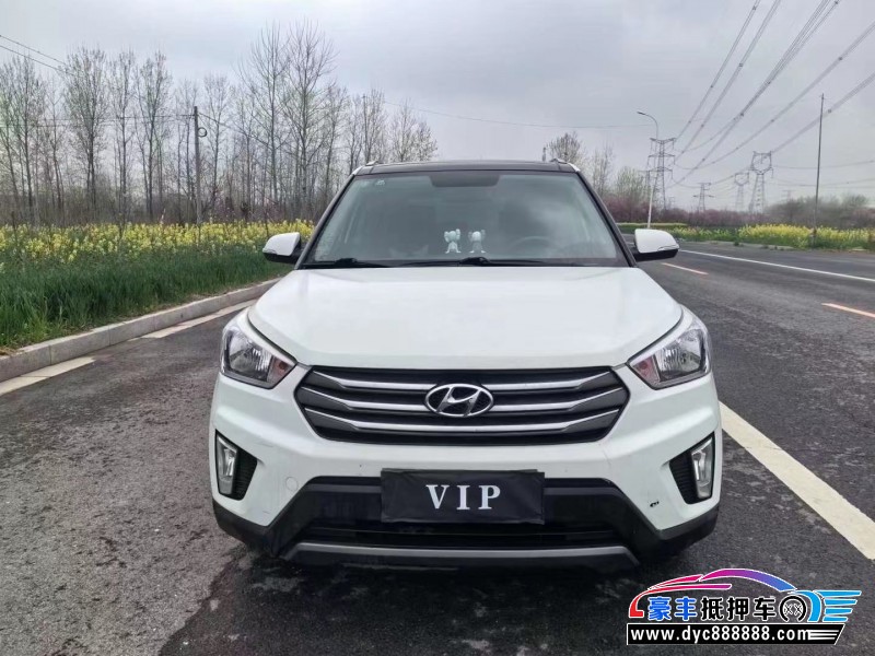 17年现代ix25轿车抵押车出售