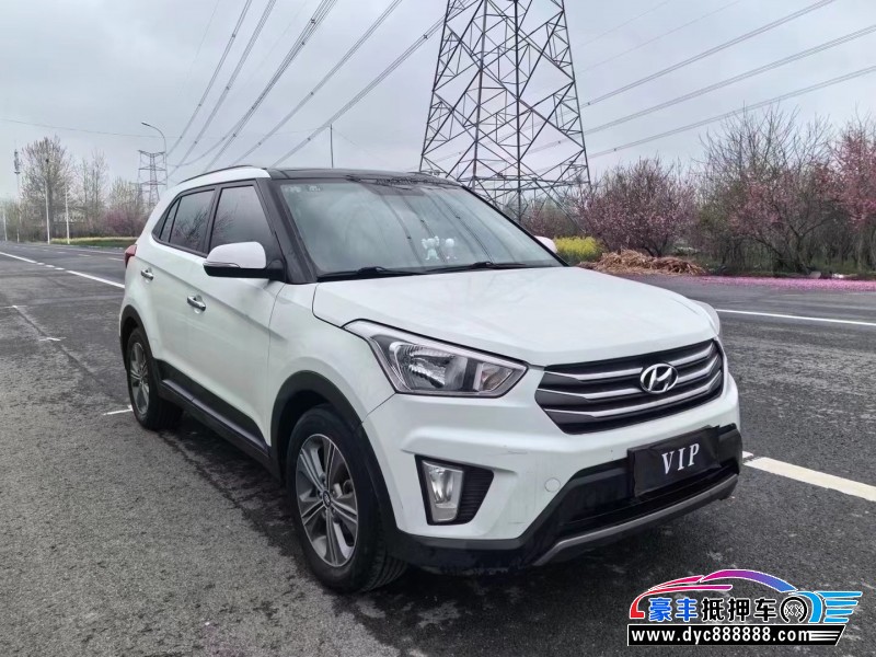 17年现代ix25轿车抵押车出售