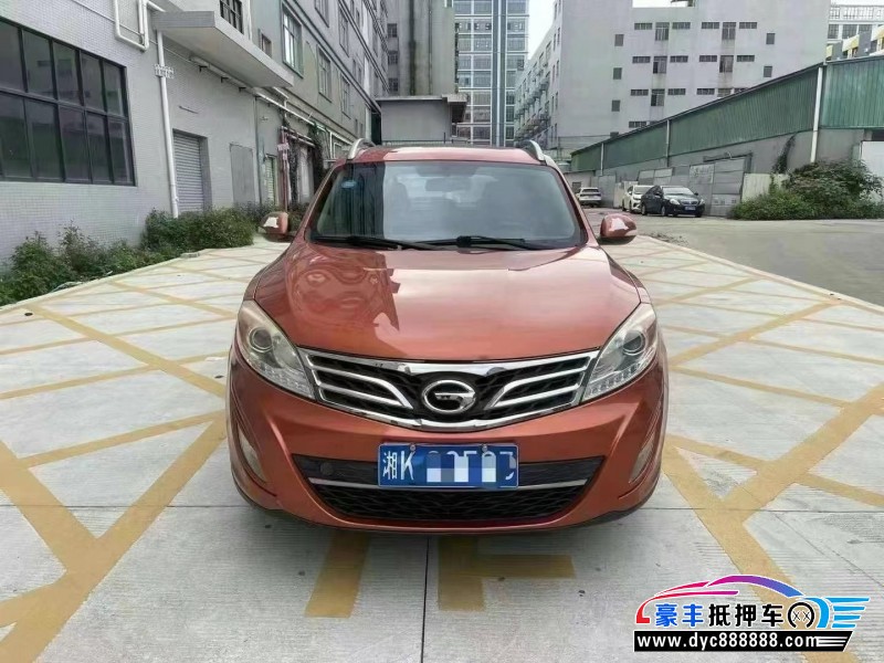 14年传祺GS5速搏轿车抵押车出售