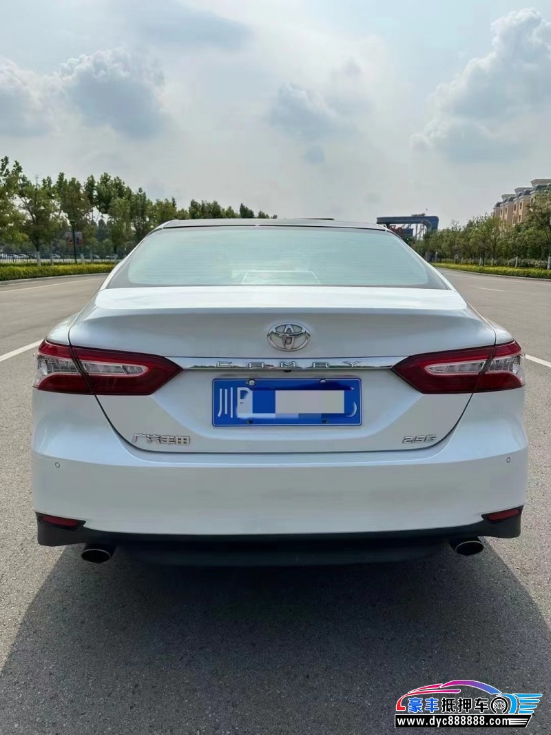 19年丰田凯美瑞轿车抵押车出售