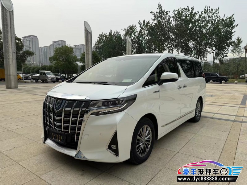 21年丰田埃尔法轿车抵押车出售