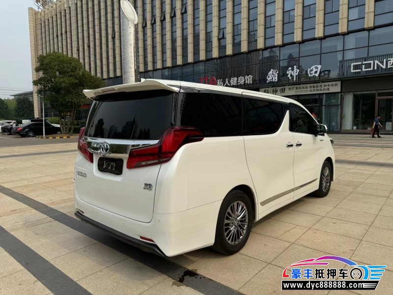 21年丰田埃尔法轿车抵押车出售