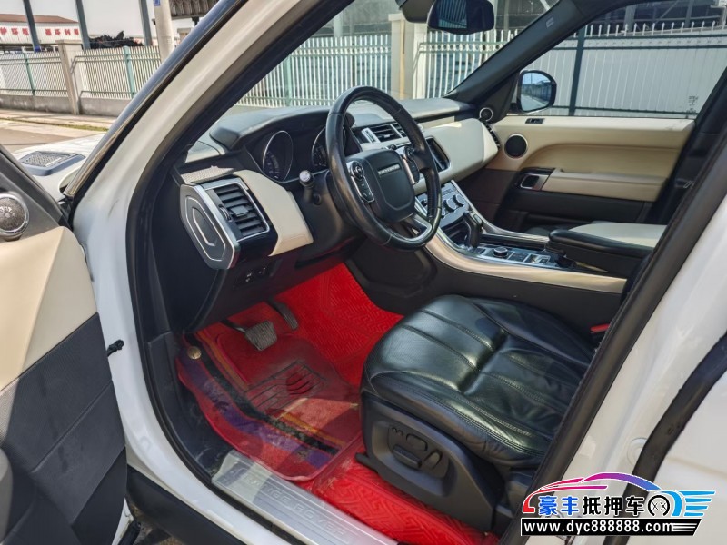 15年路虎揽胜运动SUV抵押车出售