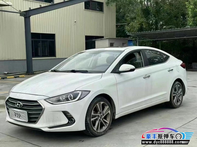 18年现代领动轿车抵押车出售