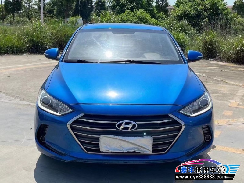 18年现代领动轿车抵押车出售