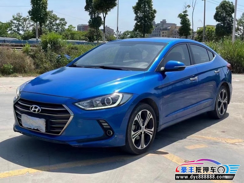 18年现代领动轿车抵押车出售