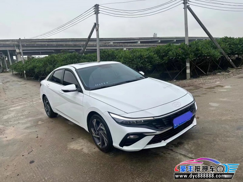 23年现代伊兰特轿车抵押车出售