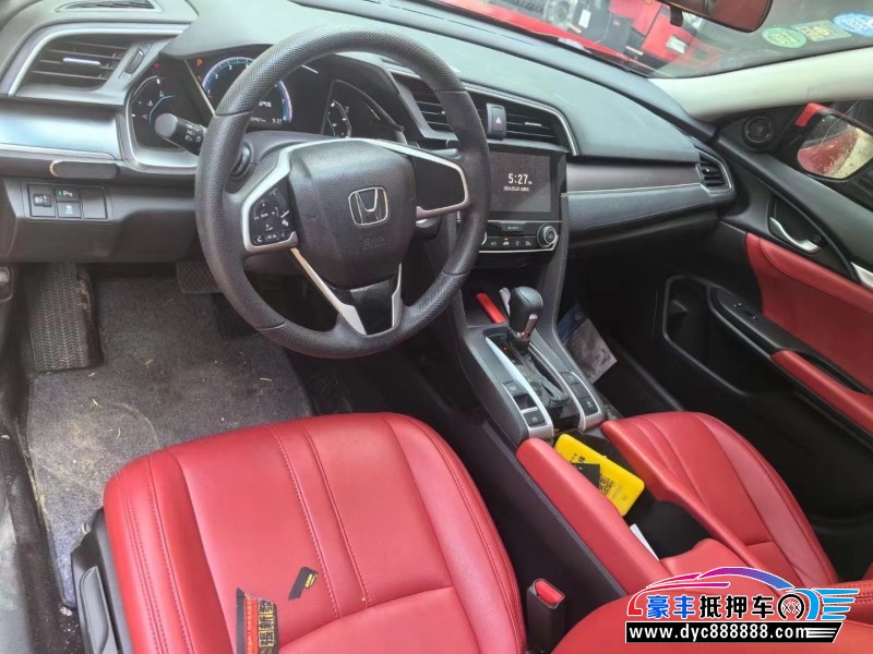 18年本田思域轿车抵押车出售