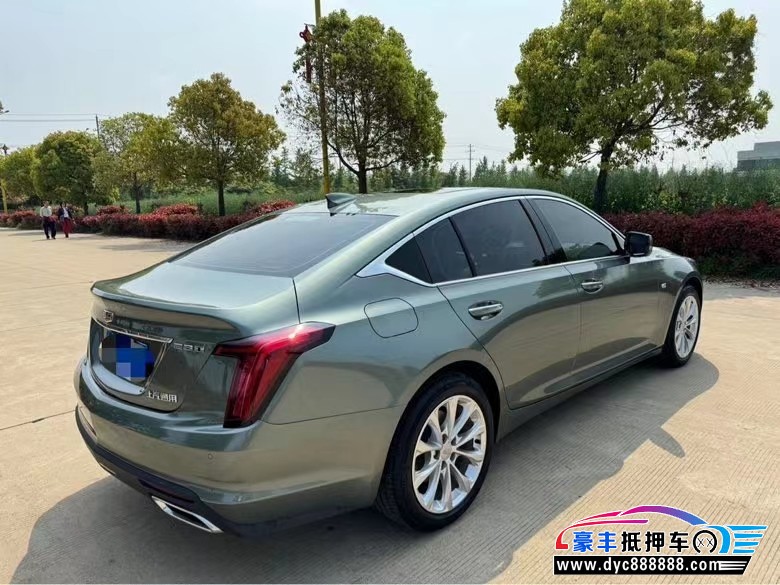 23年凯迪拉克CT5轿车抵押车出售