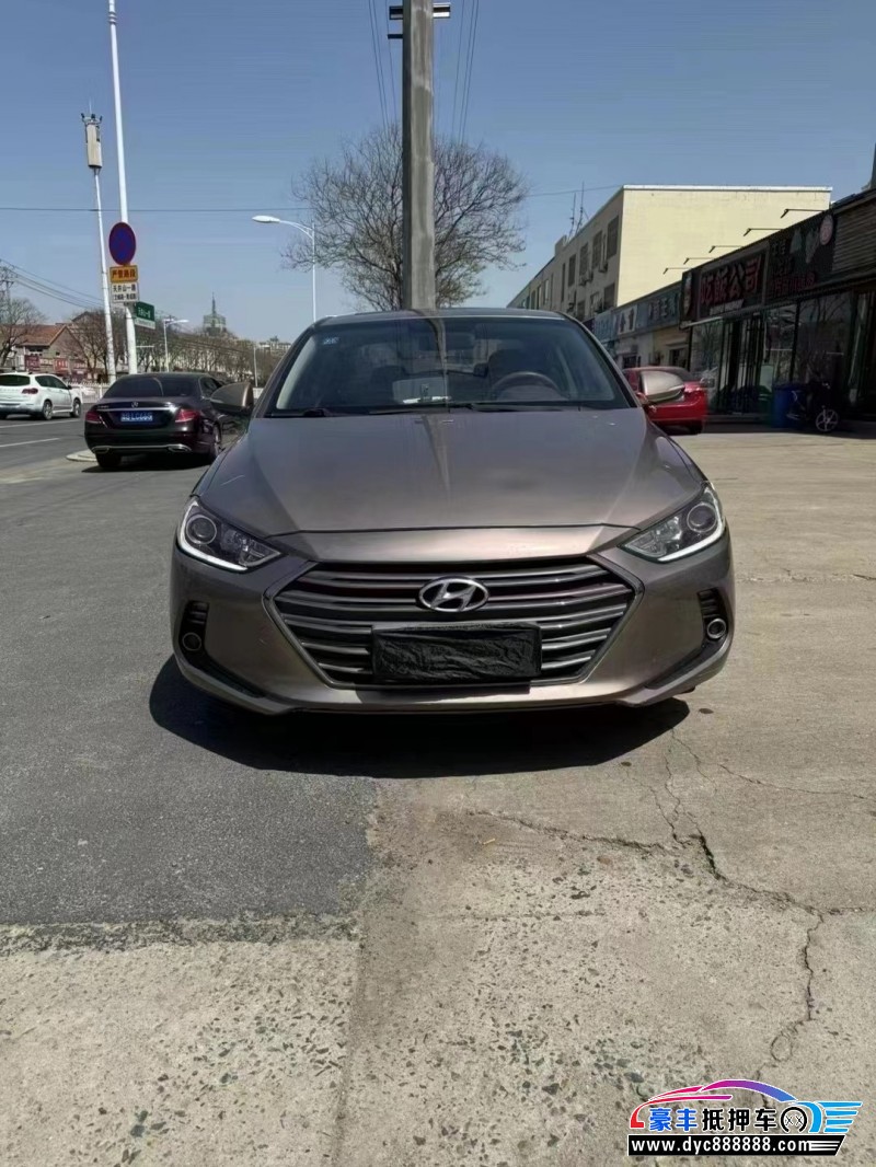 16年现代领动轿车抵押车出售