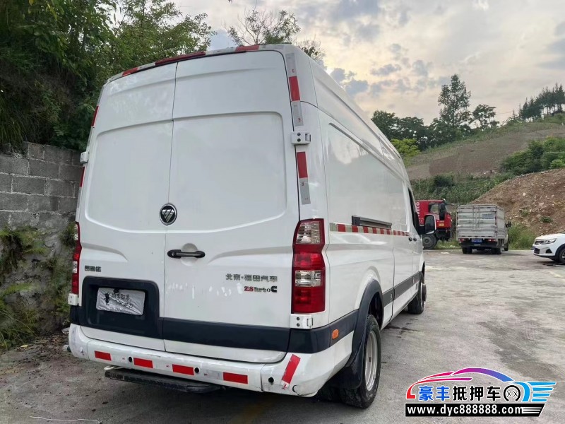 22年福田图雅诺微面抵押车出售