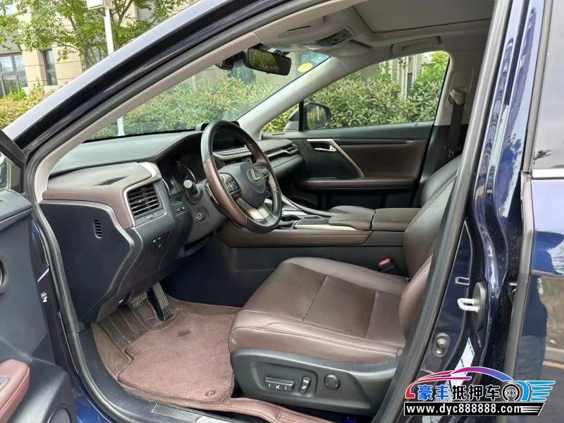 20年雷克萨斯RX轿车抵押车出售