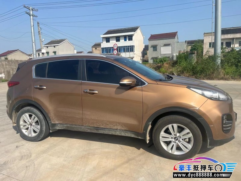 16年起亚KX5轿车抵押车出售