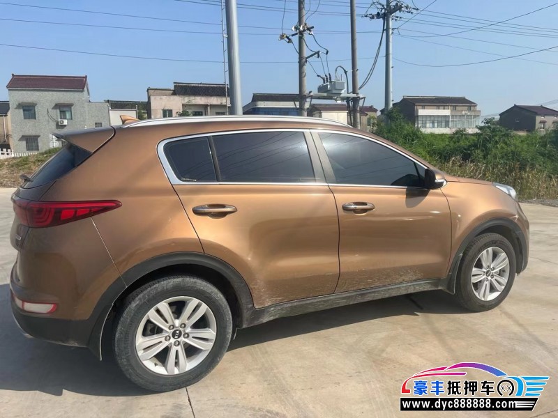 16年起亚KX5轿车抵押车出售