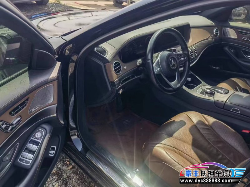 18年奔驰S轿车抵押车出售