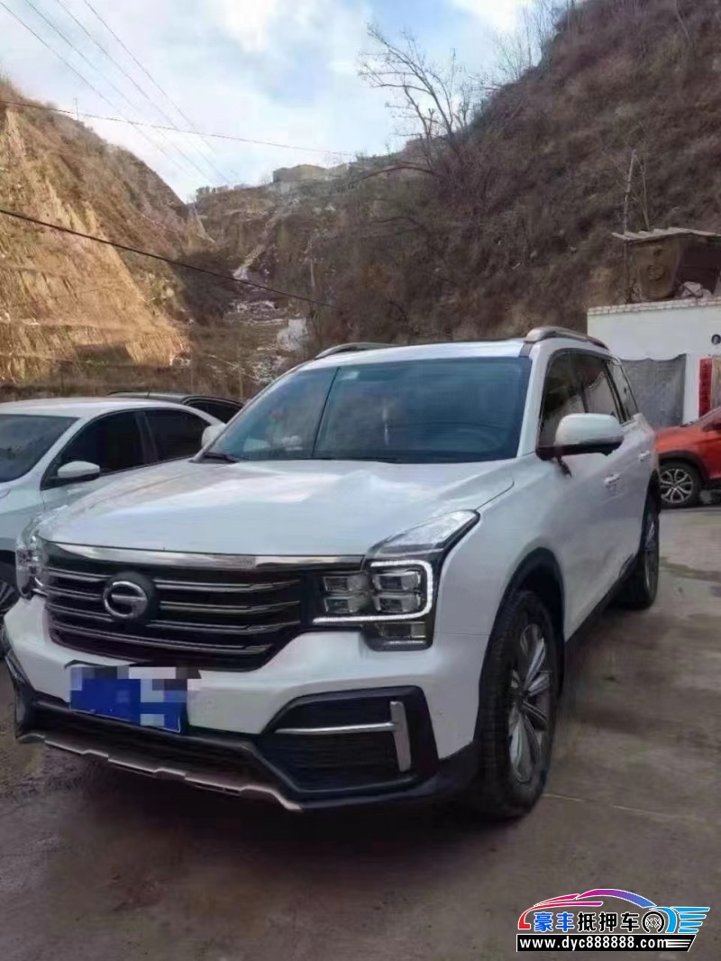 20年传祺GS8轿车抵押车出售