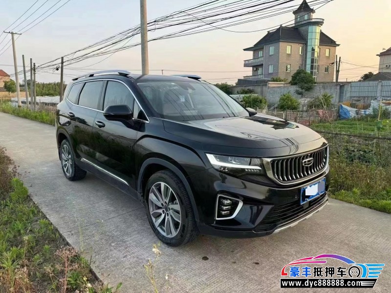 22年吉利豪越轿车抵押车出售