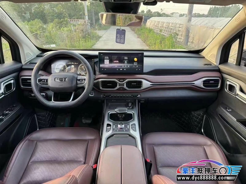 22年吉利豪越轿车抵押车出售