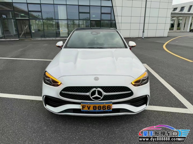 23年奔驰C轿车抵押车出售