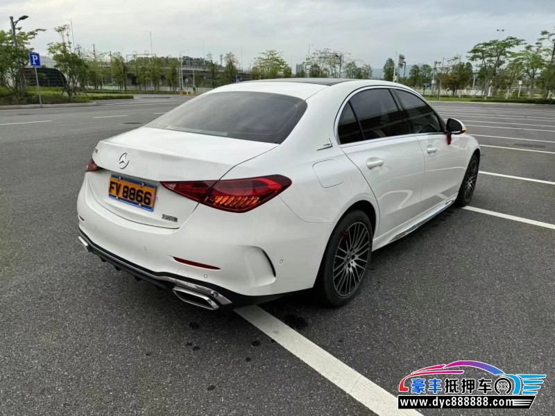 23年奔驰C轿车抵押车出售