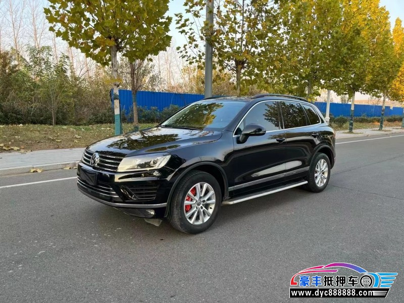 17年大众途锐SUV抵押车出售
