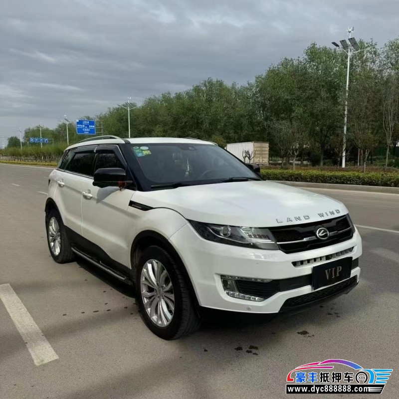 16年陆风X7轿车抵押车出售