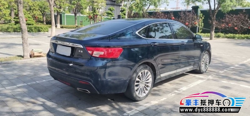 16年吉利博瑞轿车抵押车出售