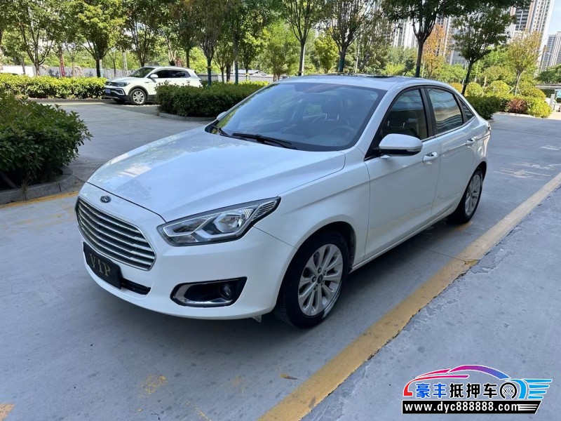 16年福特福睿斯轿车抵押车出售