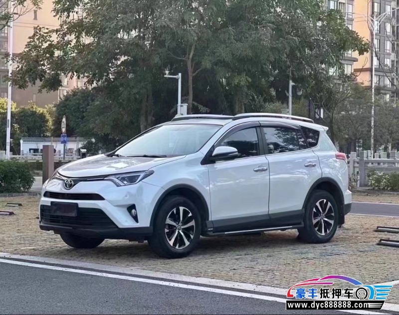 18年丰田RAV4荣放轿车抵押车出售