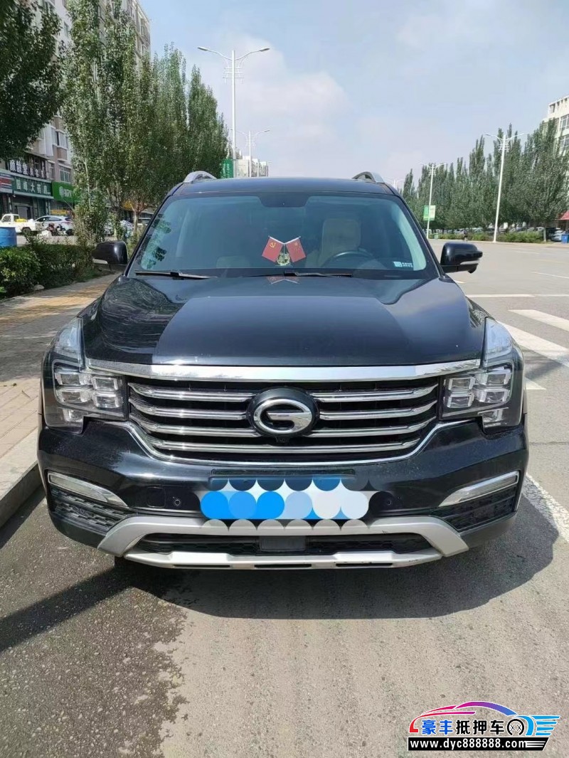 19年传祺GS8轿车抵押车出售