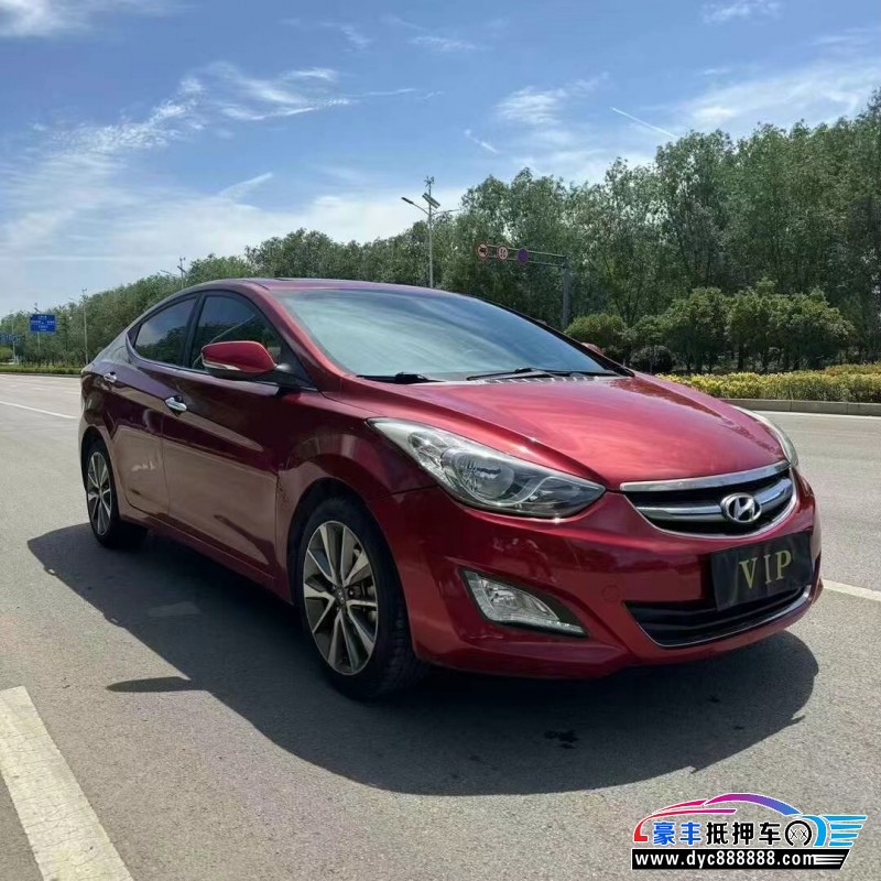 16年现代朗动轿车抵押车出售