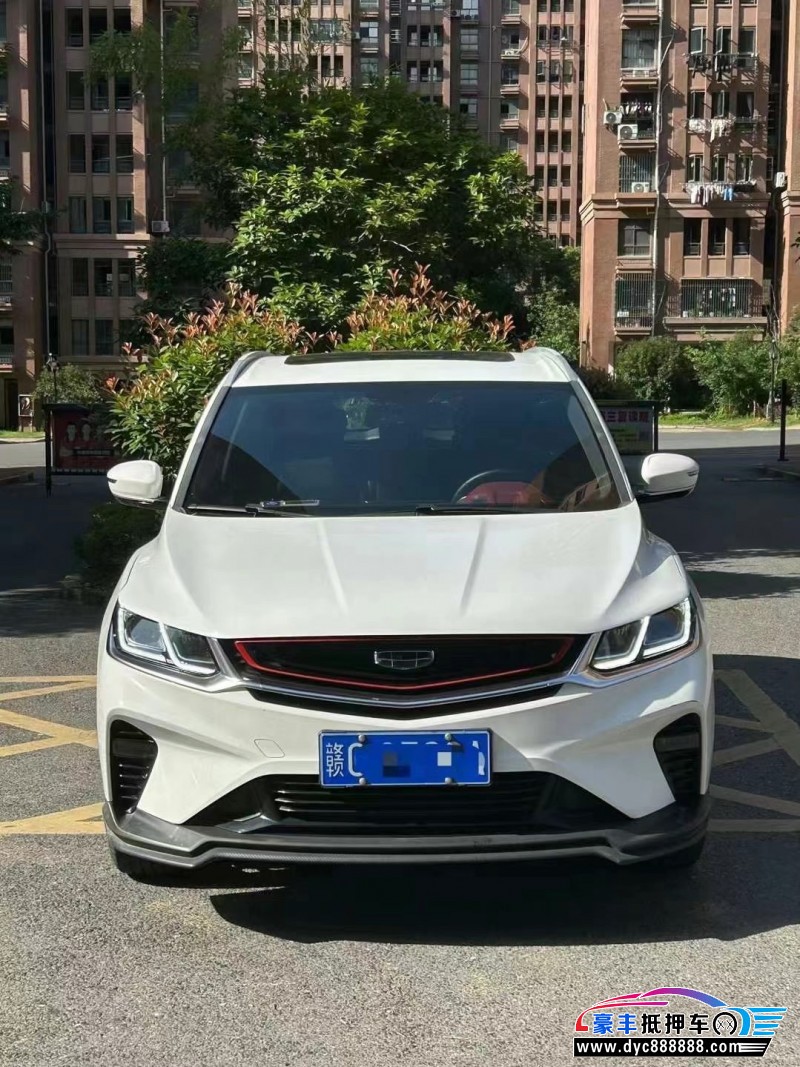 19年吉利缤越轿车抵押车出售