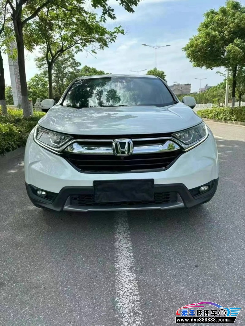 19年本田CR-V轿车抵押车出售