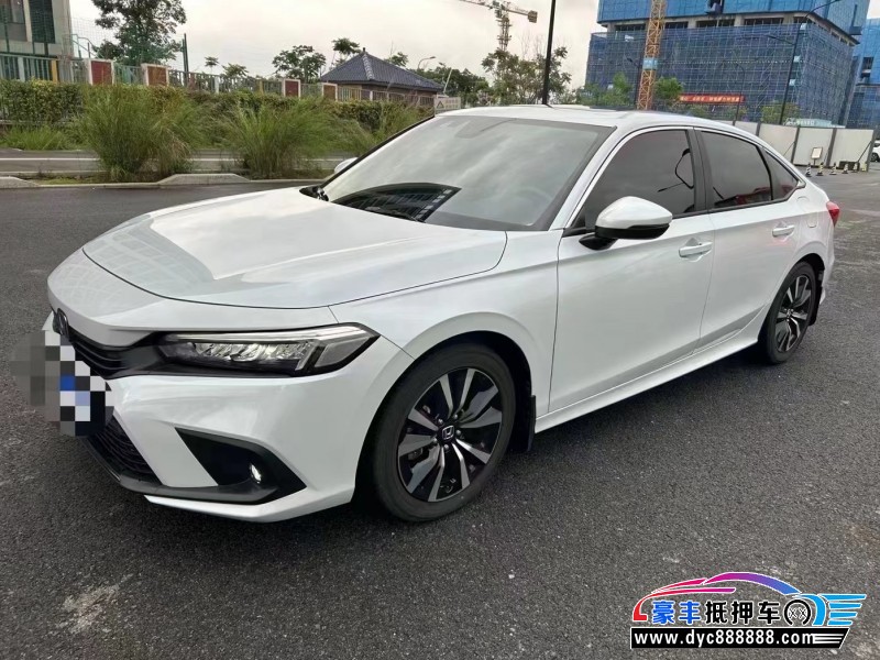 23年本田思域轿车抵押车出售