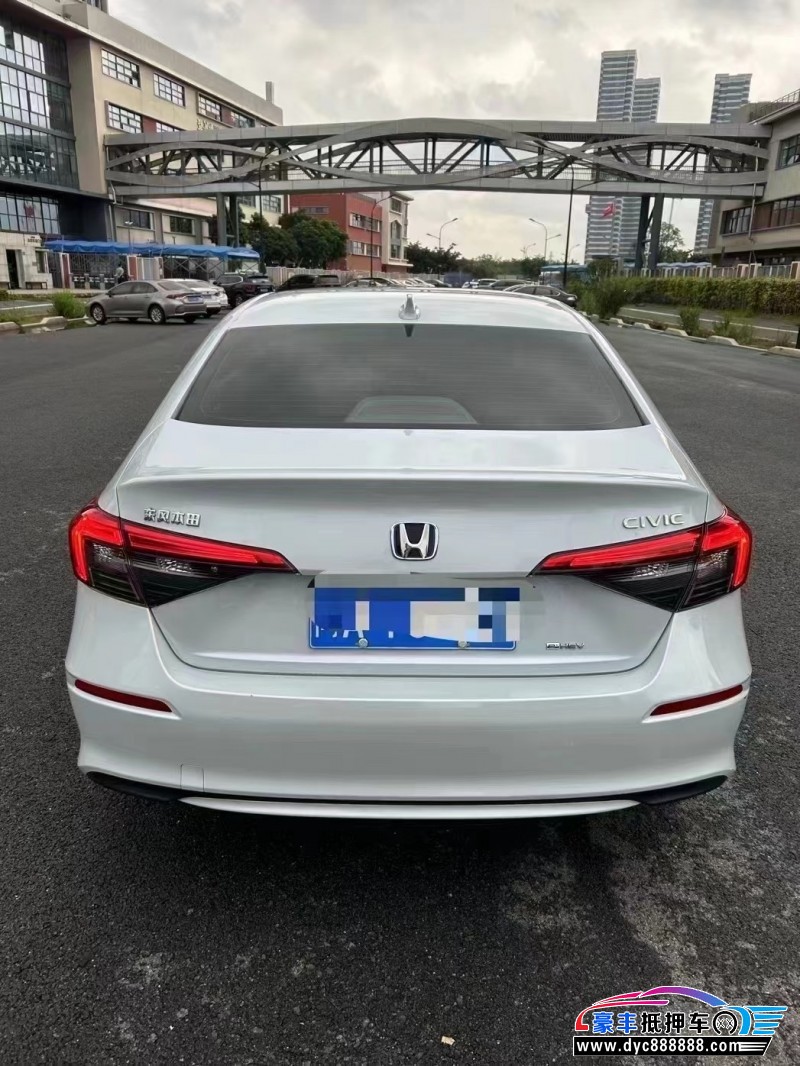 23年本田思域轿车抵押车出售