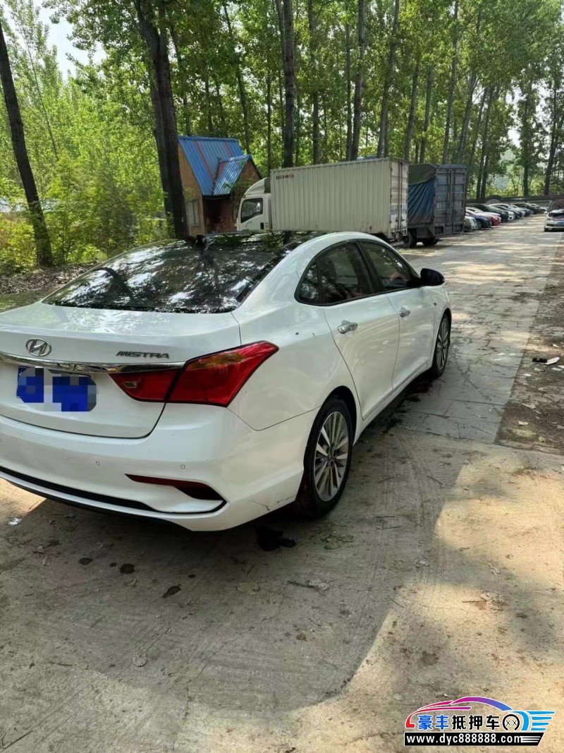 19年现代名图轿车抵押车出售