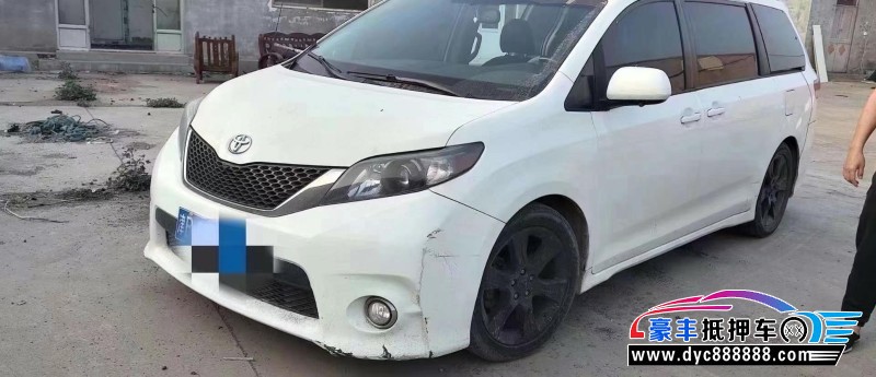 13年丰田塞纳MPV抵押车出售