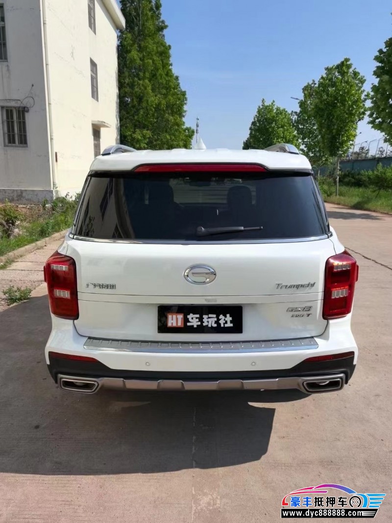 21年传祺GS8轿车抵押车出售