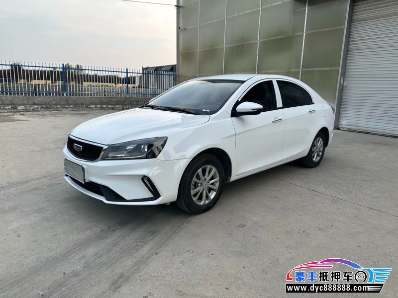 22年吉利帝豪轿车抵押车出售