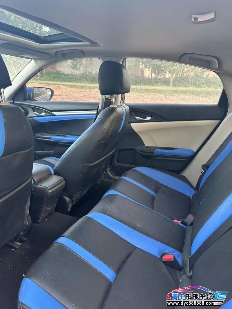 18年本田思域轿车抵押车出售