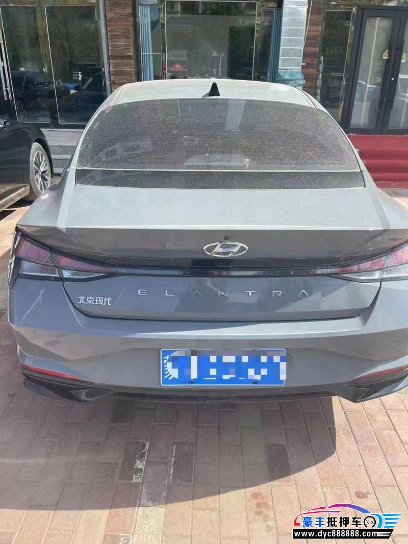 19年现代伊兰特轿车抵押车出售