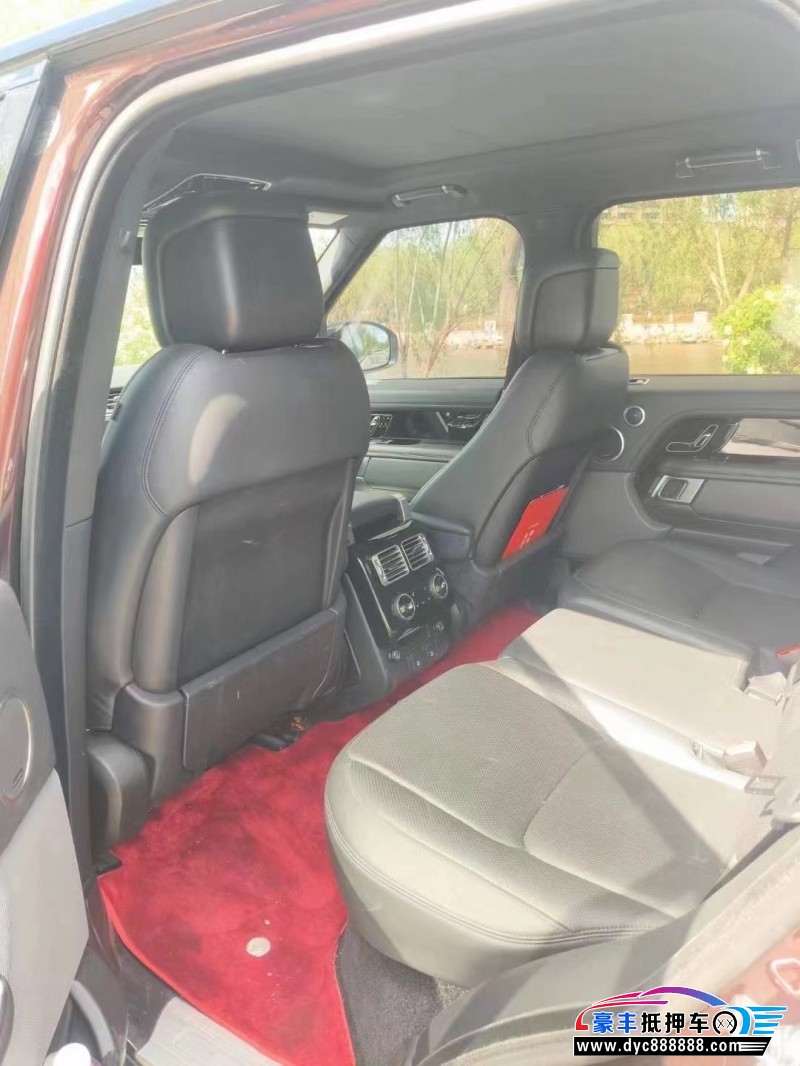 16年路虎揽胜行政轿车抵押车出售