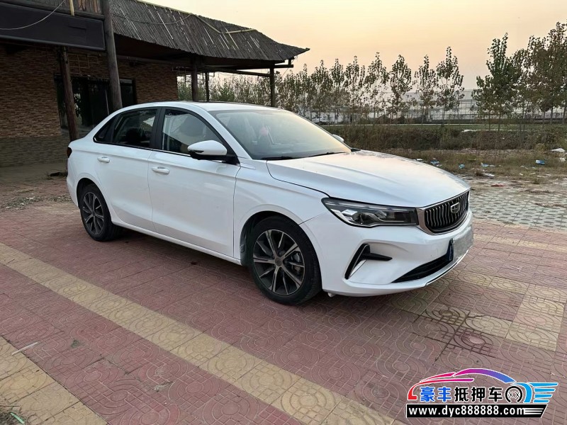 22年吉利帝豪轿车抵押车出售