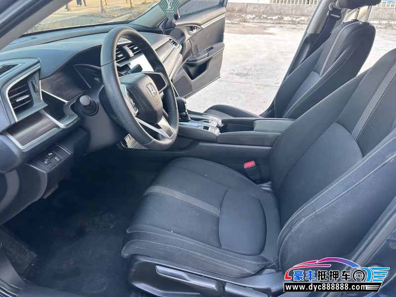 22年本田思域轿车抵押车出售