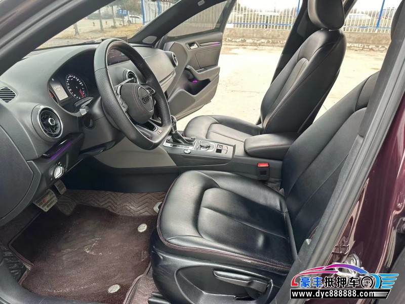 18年奥迪A3轿车抵押车出售